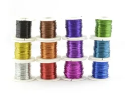 12 bobines de fils acier de bricolage