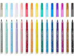 15 feutres métalliques à paillettes - rainbow sparkle glitter markers