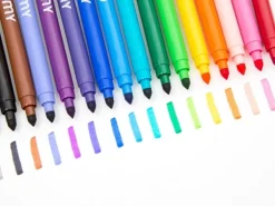 16 feutres ultra-lavables - pour coloriage - OMY