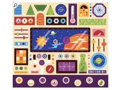 20 Jeux dans l'espace - Auzou