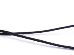1 m de fil de coton ciré - noir
