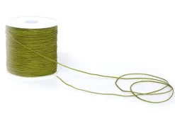 1 m de fil de jade / fil nylon tressé 1 mm - vert kaki