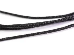 1 m de fil de jade / fil nylon tressé 1 mm - noir