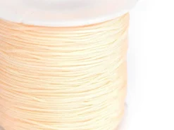 1 m de fil de jade / fil nylon tressé 1 mm - rose chair