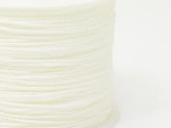 1 m de fil de jade / fil nylon tressé 1 mm - blanc