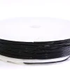 5 m de fil élastique 0,8 mm - noir
