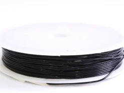 5 m de fil élastique 0,8 mm - noir