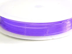 5 m de fil élastique 0,8 mm - violet