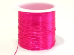 8 m de fil élastique brillant - rose fushia