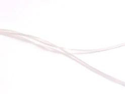 12 m de fil élastique brillant - Blanc
