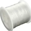 20 m fil nylon /fil de pêche 0,6 mm pour création de bijoux- transparent