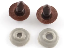 10 paires d'yeux de sécurité à clipser pour peluches ou amigurumi - 10 mm