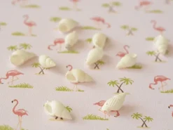10 perles Coquillage spirale