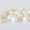 20 perles de culture - forme graine - 8/9 mm