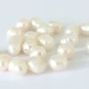 20 perles de culture - forme grain de riz - 7/8 mm