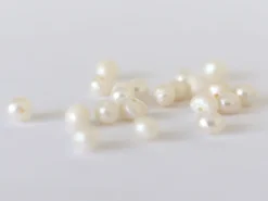 20 perles de culture - forme irrégulière - 2/3 mm