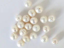 20 perles de culture - rondes - 8/9 mm