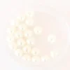 20 perles de nacre - 5 mm