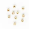 10 perles en bois - Ronde 4 mm