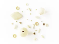 10 perles en bois - Ronde 30 mm