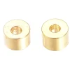 10 perles intercalaires - doré à l'or fin 18k - 2,5 x 2 mm