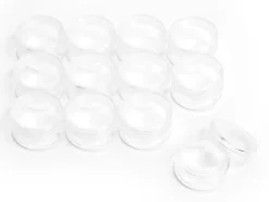 12 Petites boites rondes - 3cm