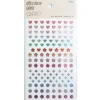 3 planches de stickers - formes holographiques 2