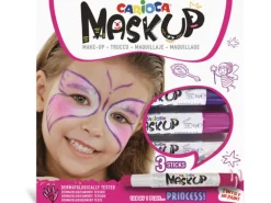 3 sticks de peinture sur visage - Maskup Princesse - Carioca