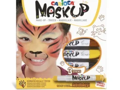 3 sticks de peinture sur visage - Maskup Animaux - Carioca