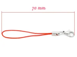 5 straps porte-clés - couleur aléatoire