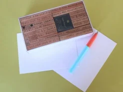 26 tampons à messages avec encre noir - Rico Design