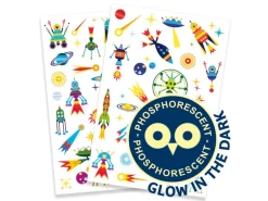 50 tatouages phosphorescents - Space oddity
