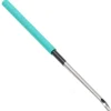 Aiguille à puncher laine - manche en caoutchouc vert 10 cm– diamètre 0,25mm