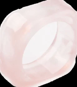 Bague en résine carrée - Rose