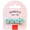 Barrette cheveux - Fleur Mint