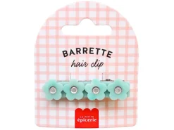 Barrette cheveux - Fleur Mint