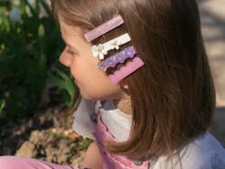Barrette cheveux - Fleur Mint