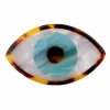 Barrette cheveux - Oeil bleu