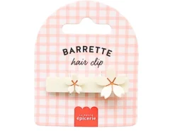Barrette cheveux - Sakura Ivoire