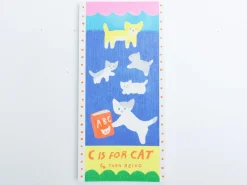 Bloc de papier illustrés Reiko Tada C is for cat