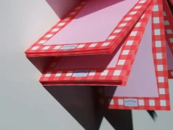 Bloc memo Vintage rouge - Design Lab