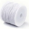 Bobine de 15 mètres de fil élastique blanc - diamètre 1 mm