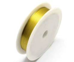 Bobine de fil de fer 20 m - Doré