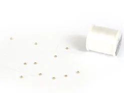 Bobine de fil de nylon 0,2 mm x 50 m - Blanc