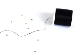 Bobine de fil de nylon 0,2 mm x 50 m - Noir