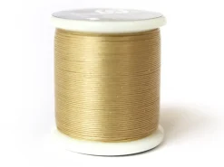 Bobine de fil de nylon 0,2 mm x 50 m - Or champagne