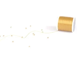 Bobine de fil de nylon 0,2 mm x 50 m - Doré