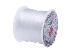 Bobine de fil nylon /fil de pêche transparent - 8 mètres - 0,8 mm