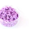 Boite de perles rondelles heishi 6 mm - violet