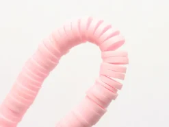 Boite de perles rondelles heishi 6 mm - Rose pâle